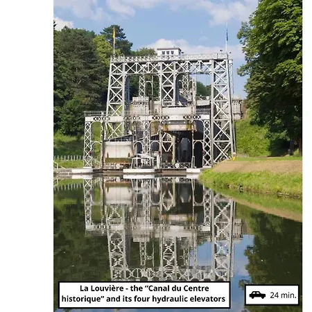 Ferienhaus Les Campanes - Wellness 8 Pers Avec Piscine Interieure & Sauna - Proche Mons