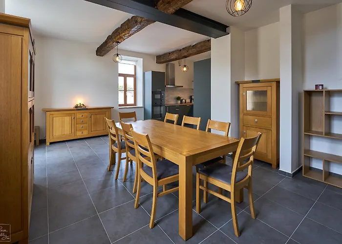 Les Campanes - Wellness 8 Pers Avec Piscine Intérieure&sauna - Proche Mons